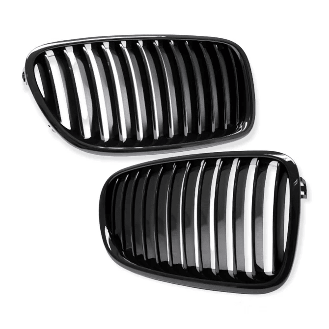 Nieren - BMW 5 Serie F10 / F11 - Performance look - Hoogglans zwart | 10-17 - Beamerstyling.nl