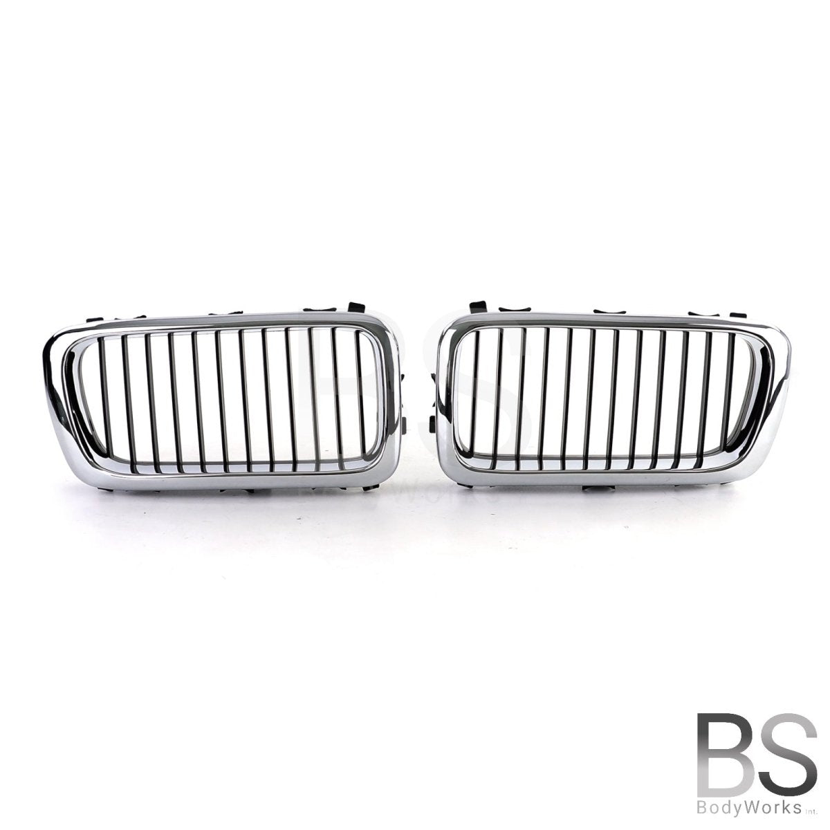 Nieren - BMW 7 Serie E38 - Chroom/Zwart | 1994 - 2002 - Beamerstyling.nl