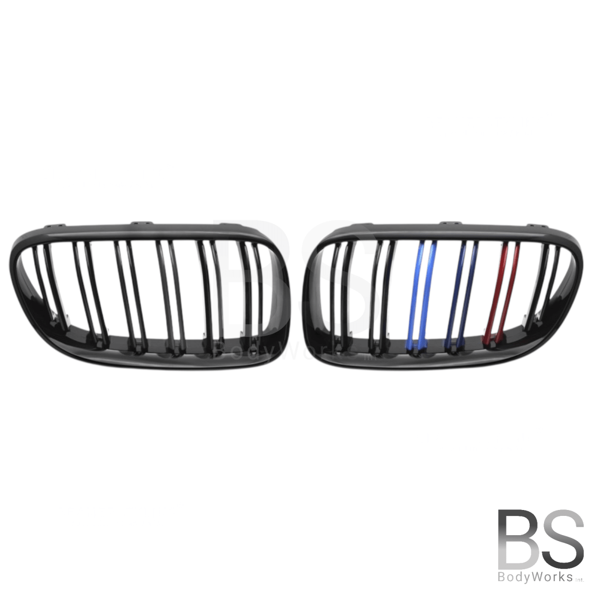 Nieren - BMW E92 / E93 - M Kleuren - Hoogglans Zwart | 2010 - 2013 - Beamerstyling.nl