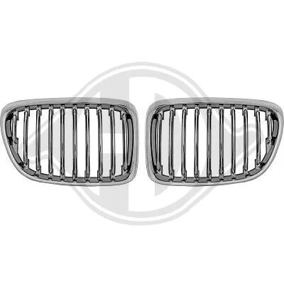 Nieren - BMW X1 E84 - Chroom | 2009 - 2015 - Beamerstyling.nl