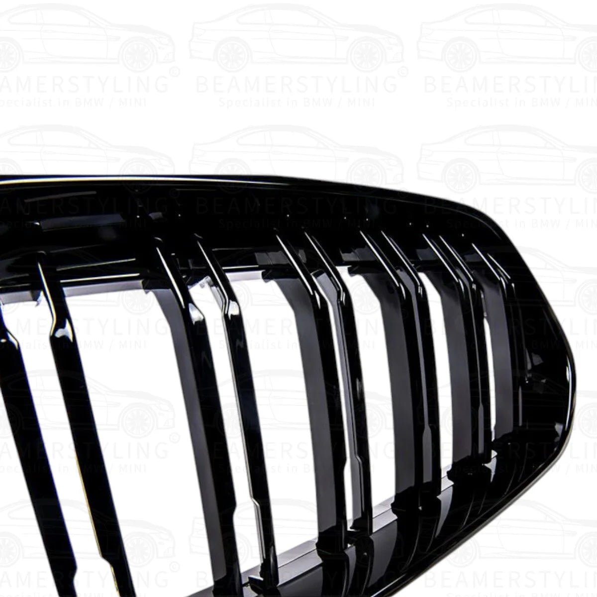 Nieren - BMW X2 F39 - M look - Hoogglans zwart | 18 - 23 - Beamerstyling.nl