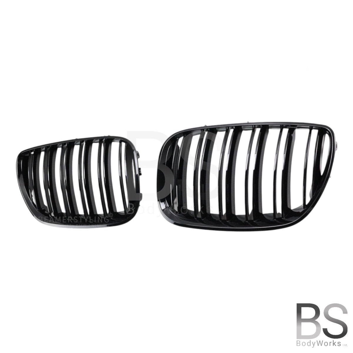 Nieren - BMW X5 E53 - M Look - Hoogglans Zwart | 12/2003 - 2006 - Beamerstyling.nl