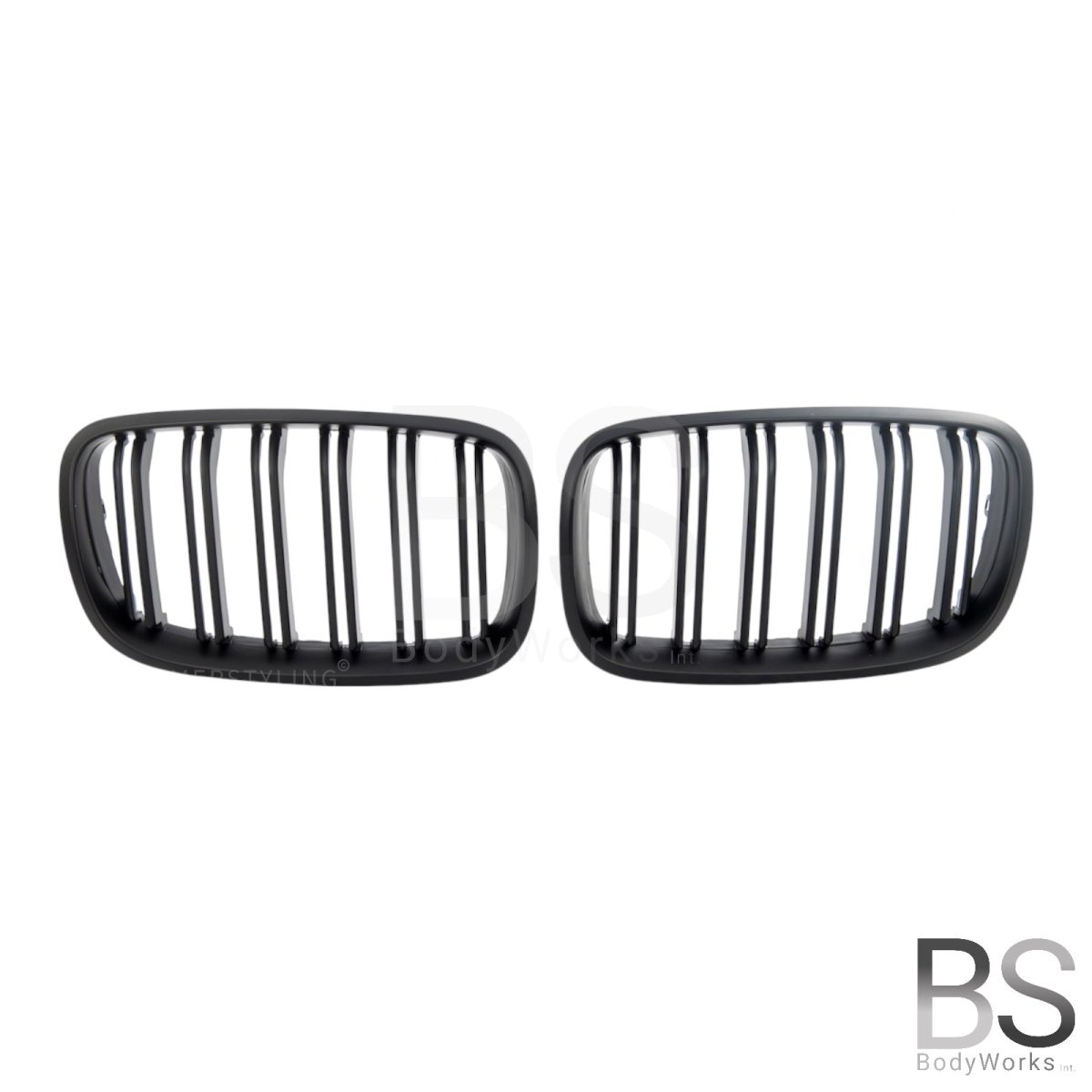 Nieren - BMW X5 E70 / X6 E71 - M Look - Mat Zwart | 2006 - 2014 - Beamerstyling.nl