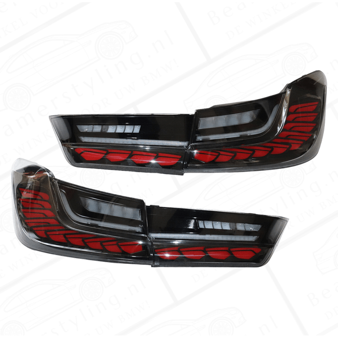 OLED Achterlichten - BMW G20 Sedan - Vol LED - Smoke/Rood - 2019-2022 - Beamerstyling.nl