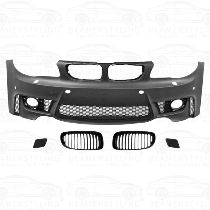 1M Look Voorbumper - BMW E81 E87 E82 E88 - PDC/Sra | 2004-2012