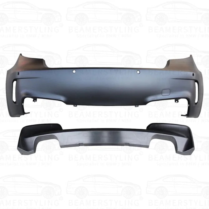 Achterbumper - BMW E81 / E87 - 1M Look - Met PDC | 04-12