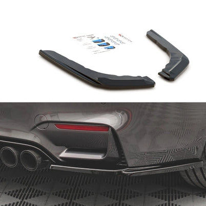 Rear bumper splitters V2 - BMW M3 F80 & M4 F82 / F83 - Maxton Design