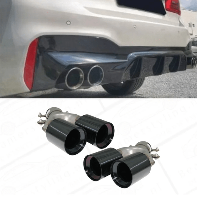 Sierstukken - BMW G30 / G31 / G32 - 540i Design | Hoogglans Zwart - Beamerstyling.nl