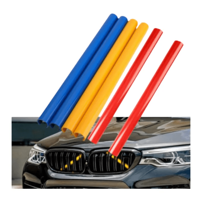 Strut Bar Bekleding - Voor BMW - 330mm X 25mm | Rood - Beamerstyling.nl