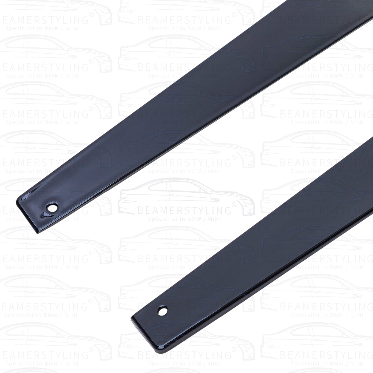 Side Skirt Extensions - BMW F20 / F21 - Hoogglans Zwart | 11-19