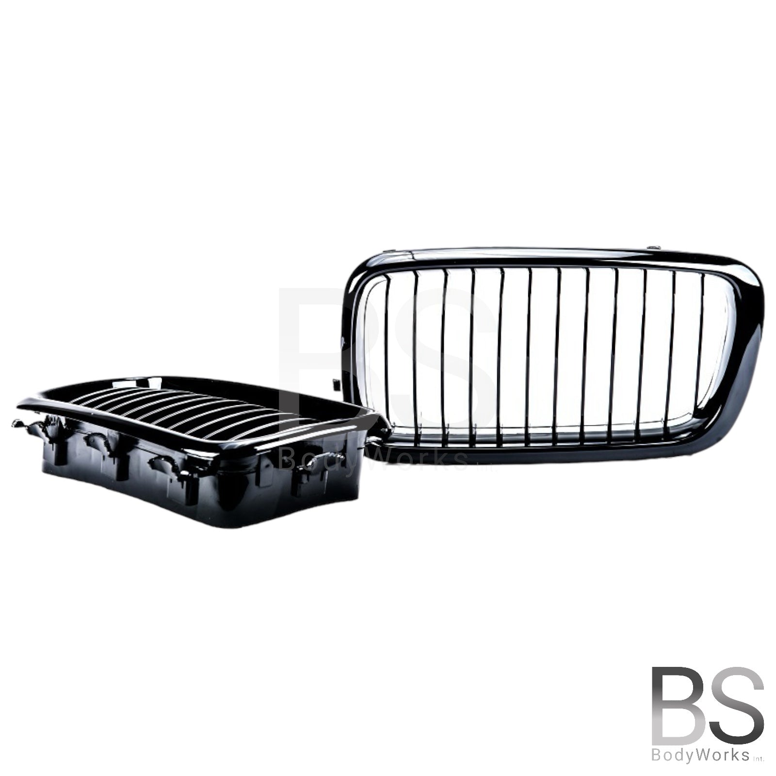 Nieren - BMW 7 Serie E38 - Hoogglans Zwart | 1994-2002