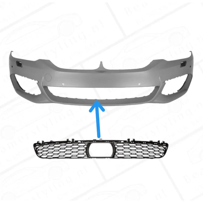 Centrale Grill Met ACC - BMW G30 / G31 - Voor M Pakket | 17-20