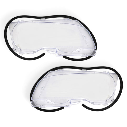 Set Koplampglazen - BMW 3 Serie E46 Coupé & Cabrio – Halogeen & Xenon | 1999-2003