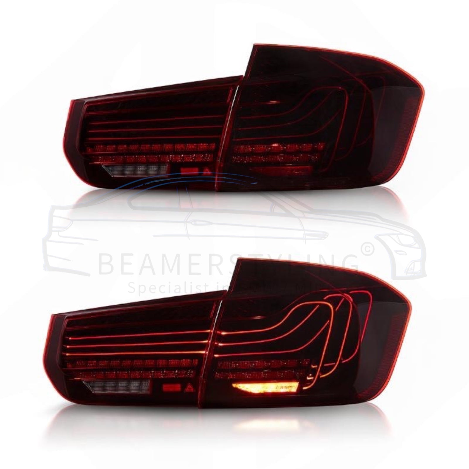 Laser Achterlichten - BMW F30 / F80 - Rood | 2012-2019