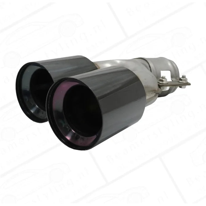 Diffuser - BMW G30 / G31 - M5 Look - Hoogglans Zwart - Incl Sierstukken Hoogglans Zwart