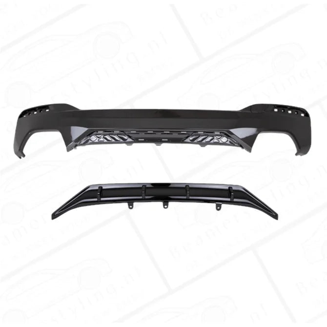 Diffuser - BMW G30 / G31 - M Performance Look - Carbon Look / Hoogglans Zwart