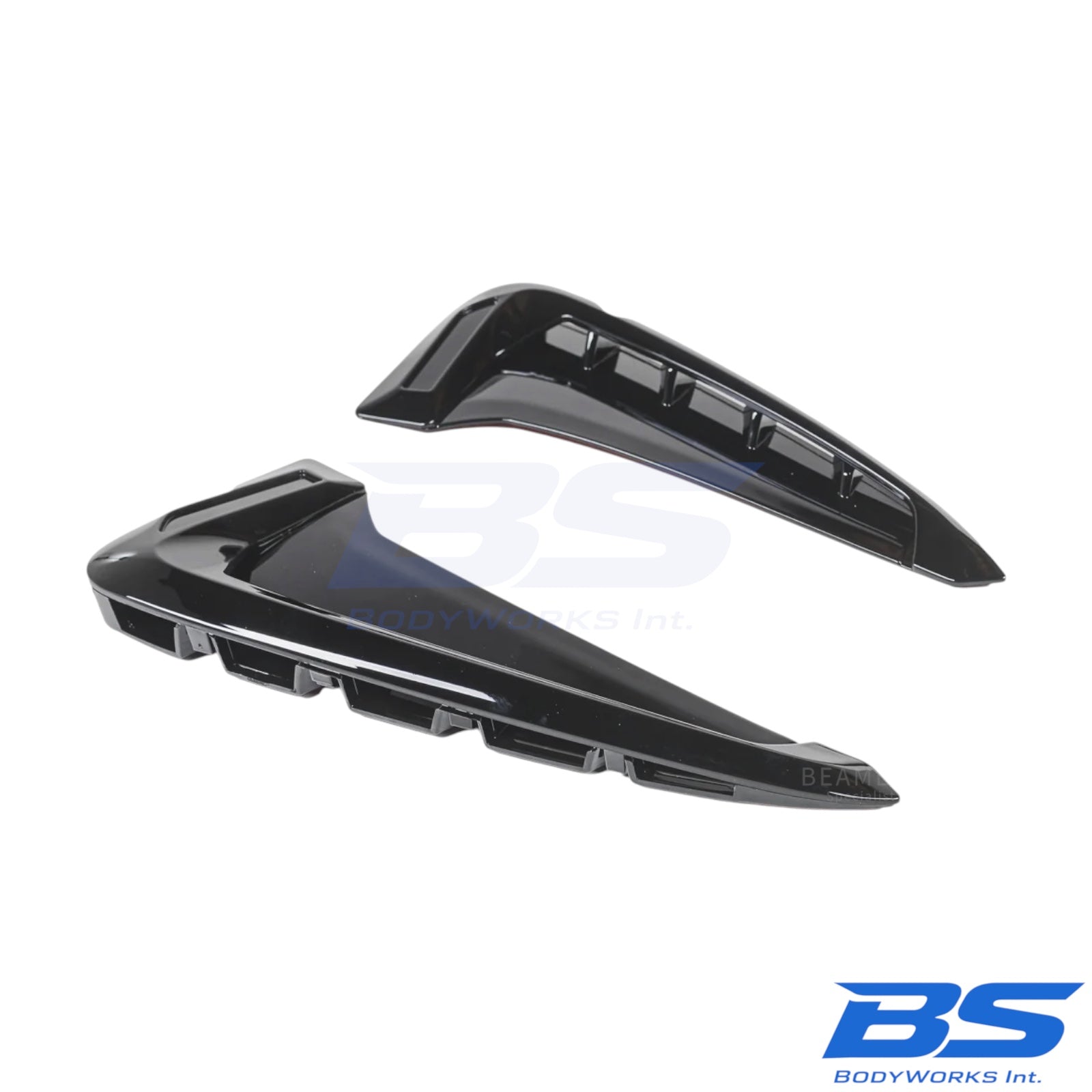 Fender covers (L+R) - BMW X5 F15 SUV - M look - Hoogglans zwart | 13-18