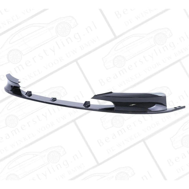Front Lip - BMW F30 / F31 - Carbon Look - 2 Delig - Sport Look