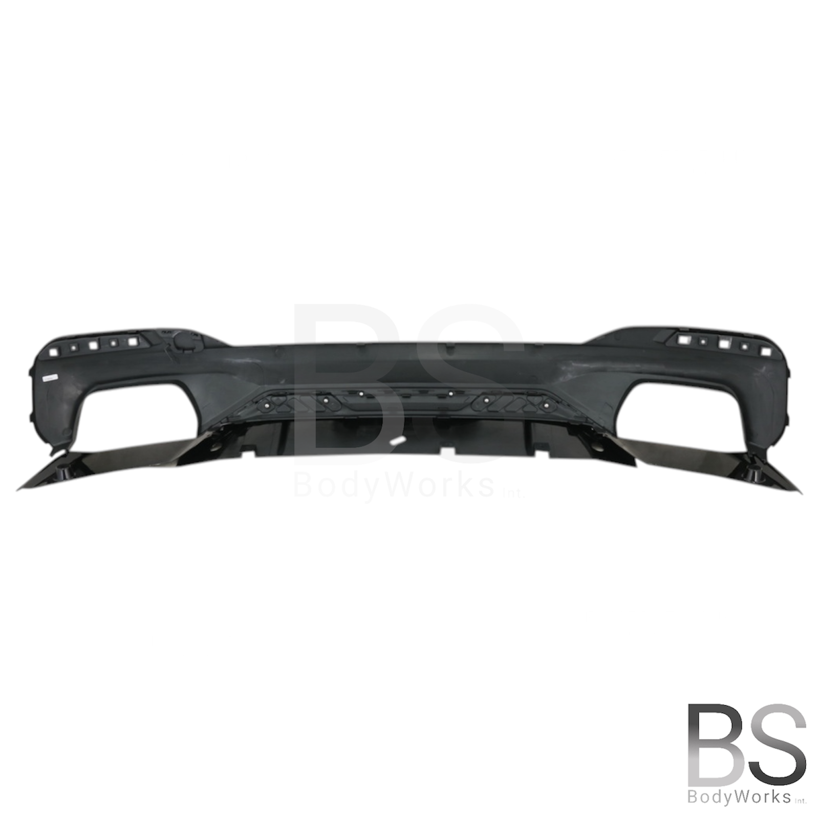 Diffuser - BMW G30 / G31 - M Performance Look - Voor 550i - Hoogglans Zwart | 17-23