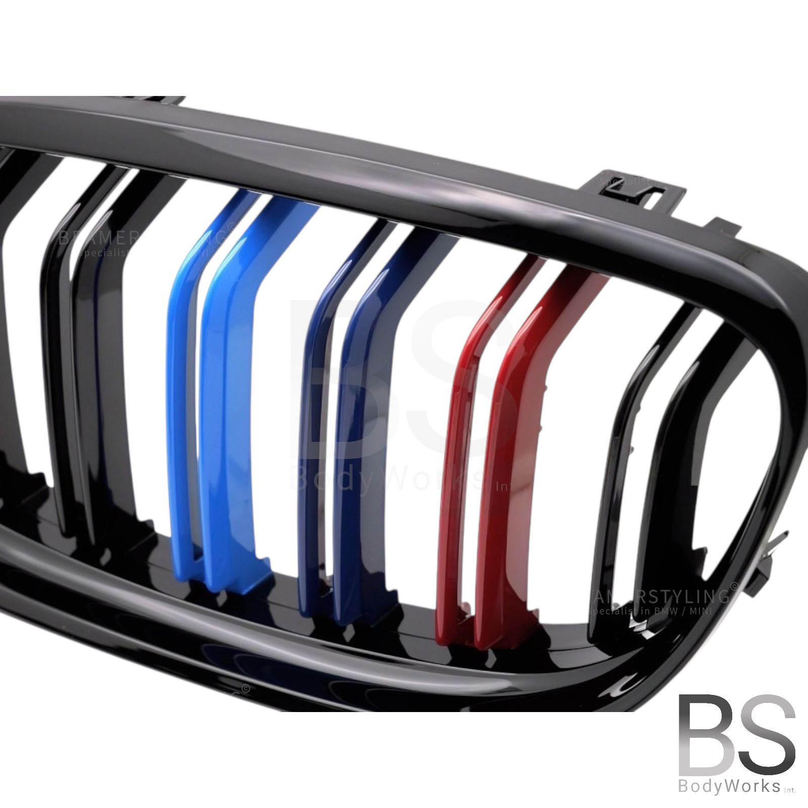 Nieren - BMW E90LCI / E91LCI - M Kleuren - Hoogglans Zwart | 2009-2012