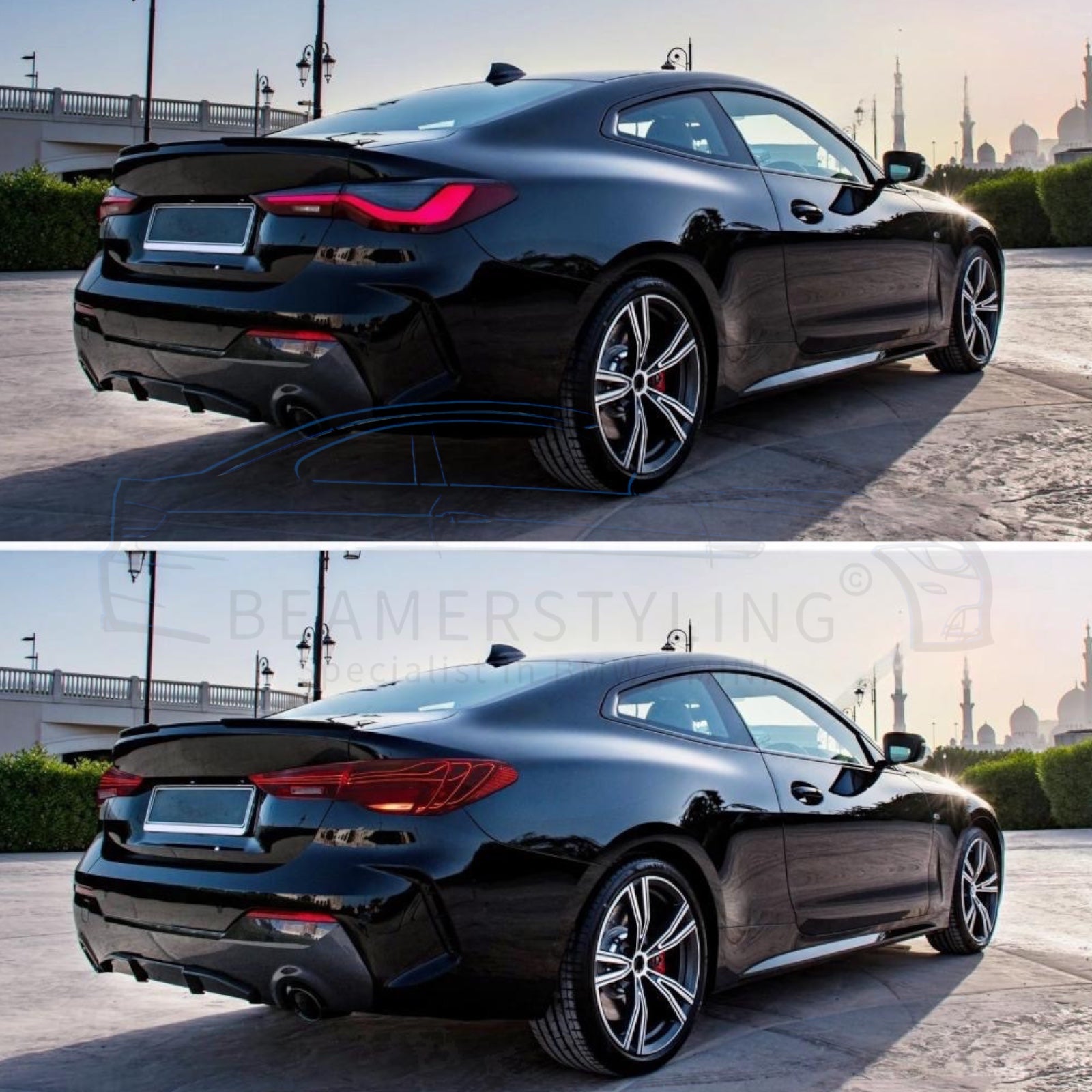 Laser Achterlichten - BMW G22 / G23 / G26 - Rood | 2020+