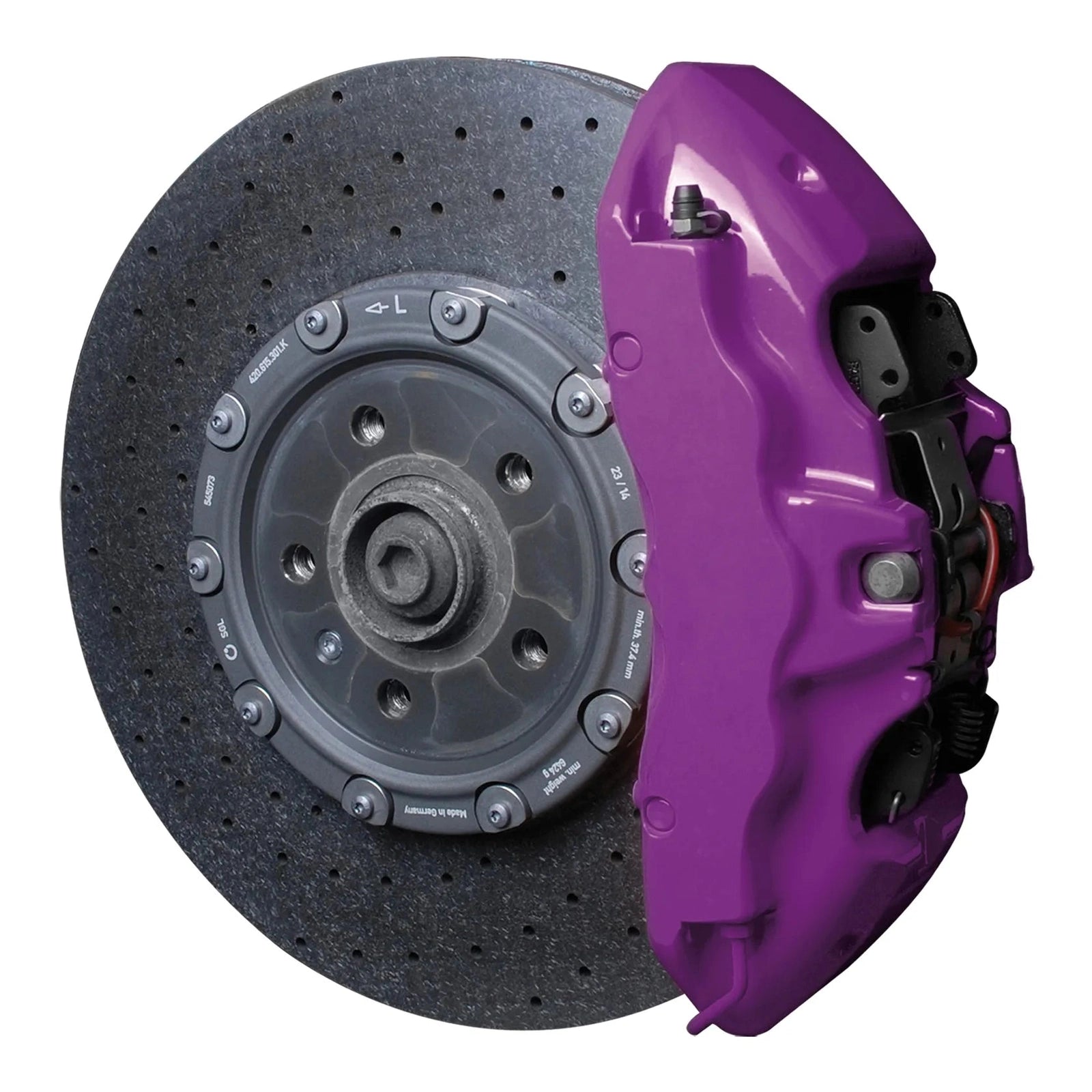 Foliatec® Remklauwverf - 3 Componenten Lak - Complete 7-Delige Kit | Deep Violet