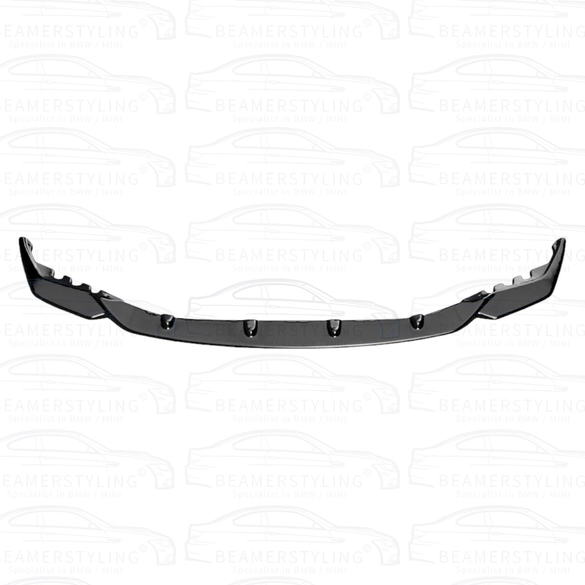 Front lip - BMW G80 / G81 M3, BMW G82 / G83 M4 - Hoogglans zwart | 2021+