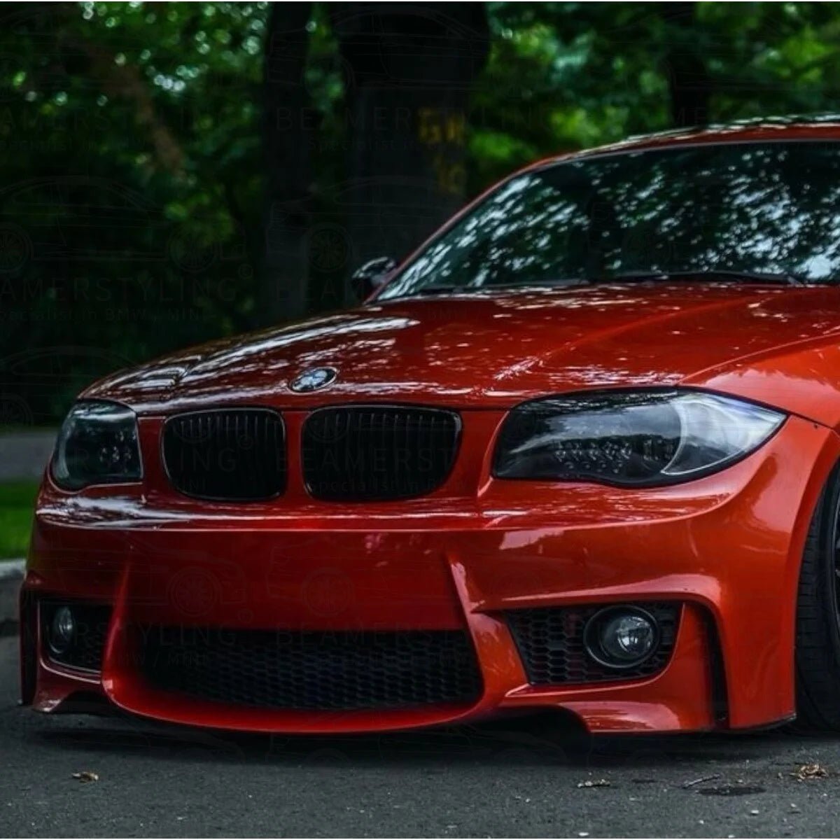 1M Look Voorbumper - BMW E81 E87 E82 E88 - PDC/Sra | 2004-2012 - Beamerstyling.nl
