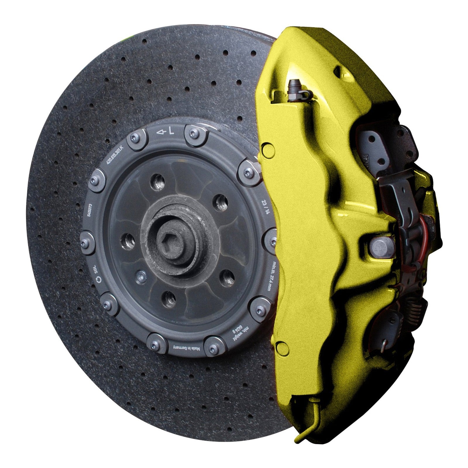 Foliatec® Remklauwverf - 3 Componenten Lak - Complete 7-Delige Kit | Hyper Gold Metallic