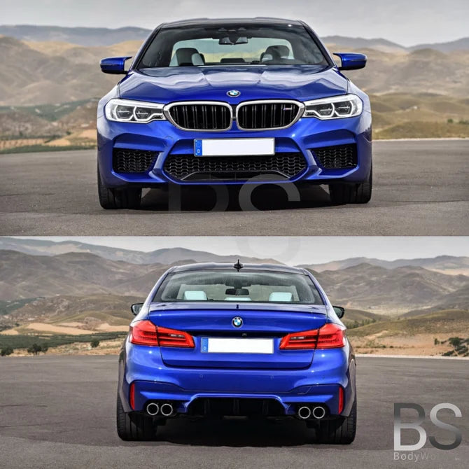 Bumper Pakket - BMW 5 Serie G30 Sedan - M5 Look  - Met PDC | 17-20