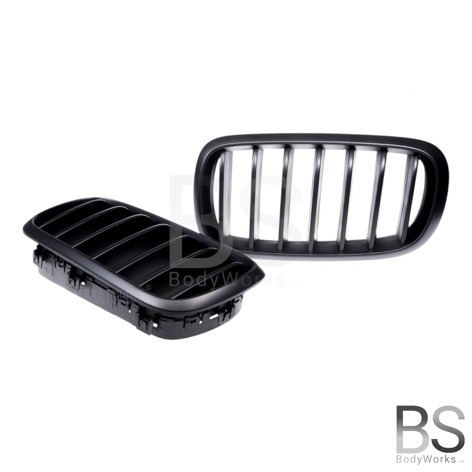 Nieren - BMW X5 F15 / F85 / X6 F16 / F86 - Mp Look - Mat Zwart | 2014-2019