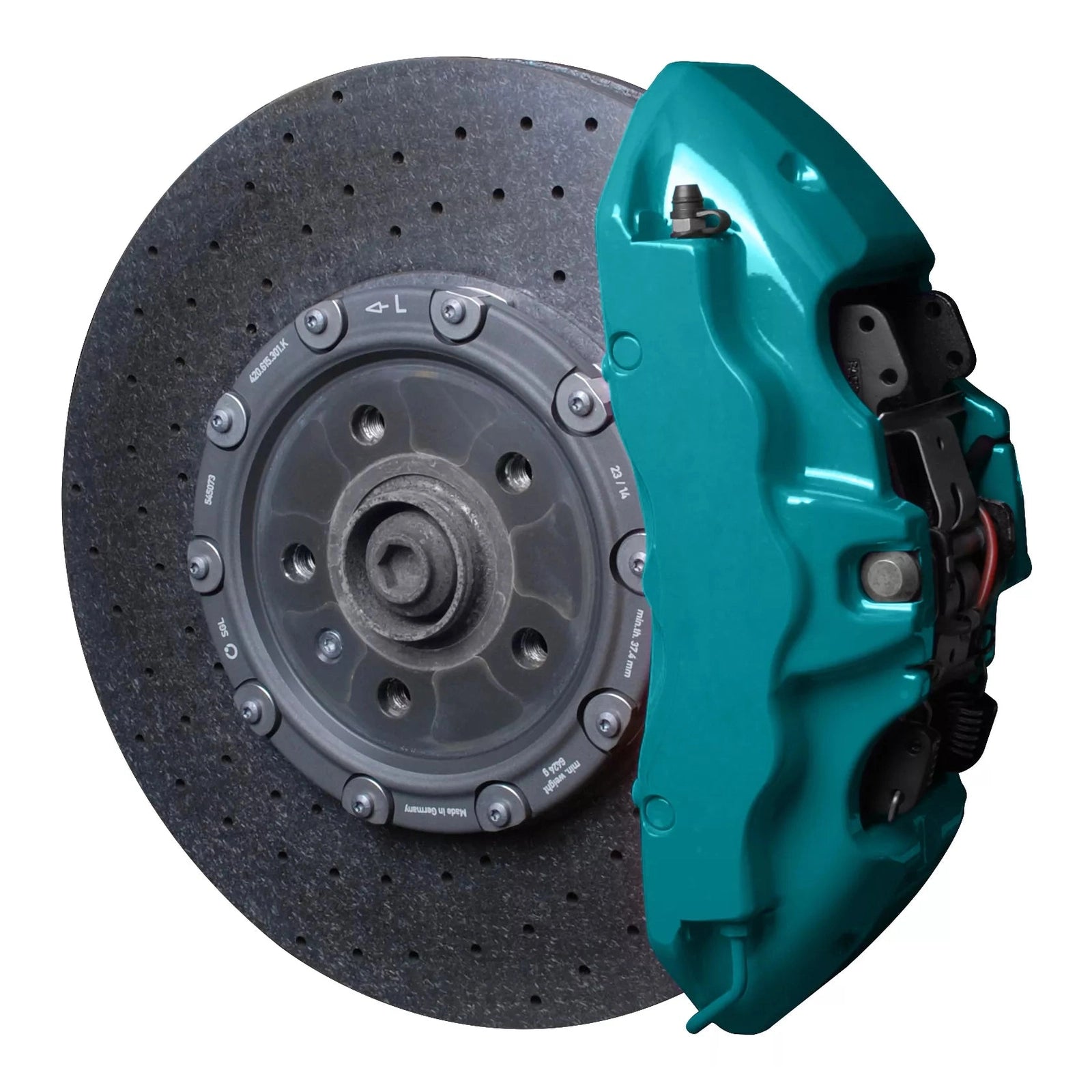 Foliatec® Remklauwverf - 3 Componenten Lak - Complete 7-Delige Kit | Miami Beach Blue