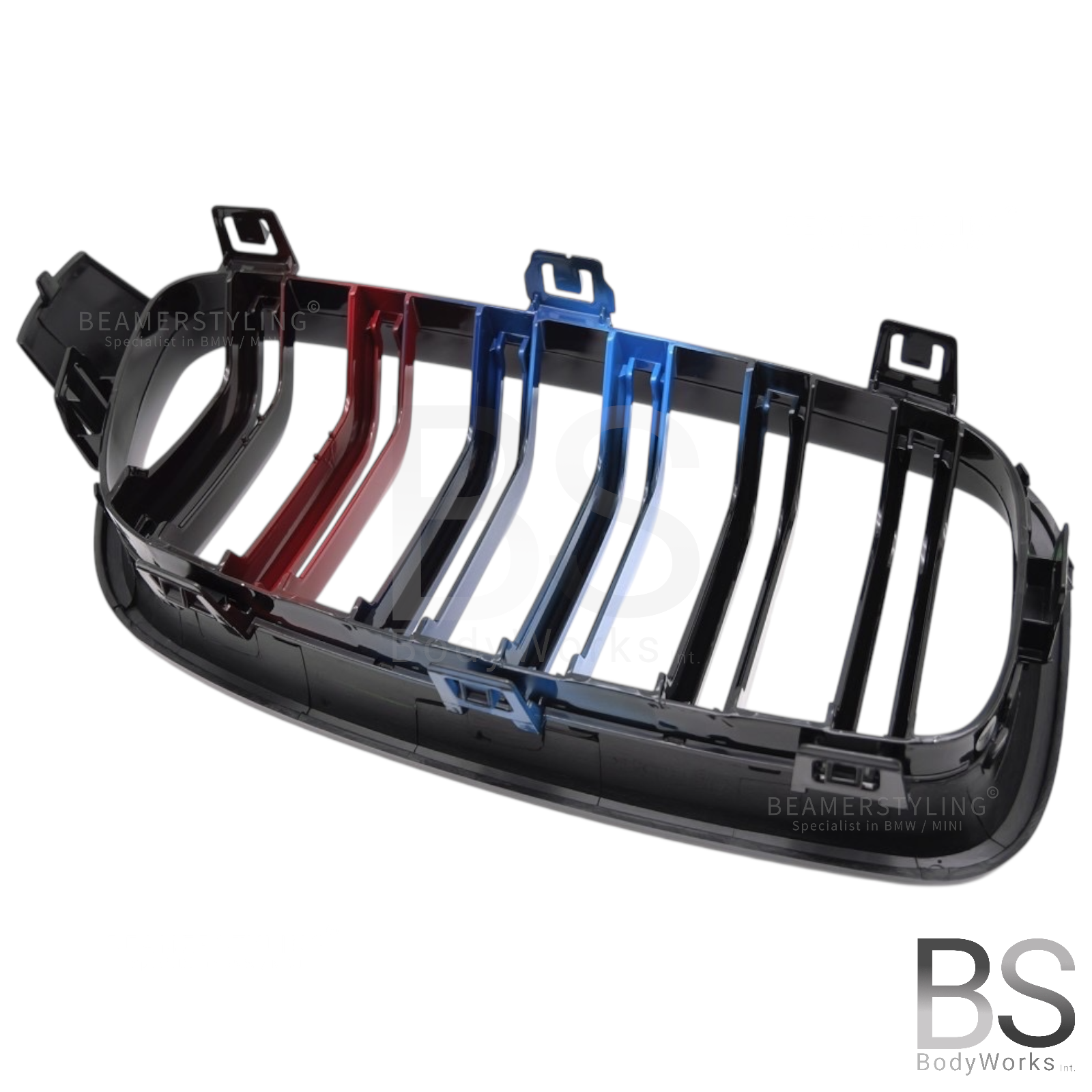 Nieren - BMW F30 / F31 - M Kleuren - Hoogglans Zwart | 2012-2019