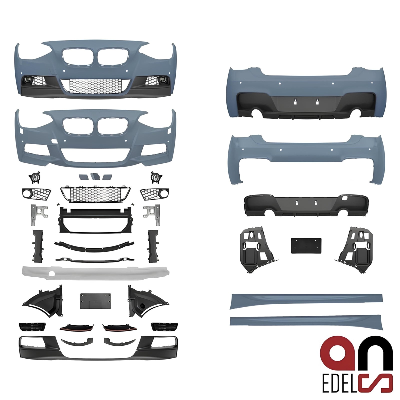 Bumper Pakket - BMW 1 Serie F20 (5D) - M135I Performance Look | 11-15