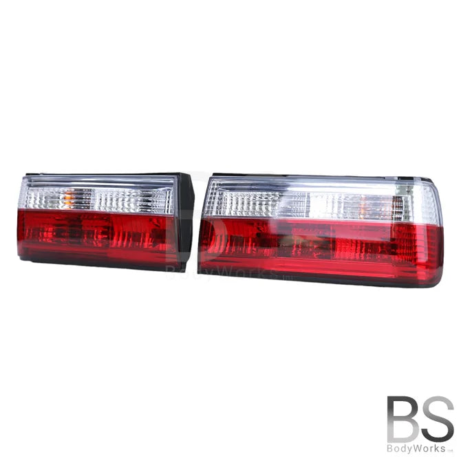 Achterlichten - BMW 3 Serie E30 - Rood / Helder | 1987-1994