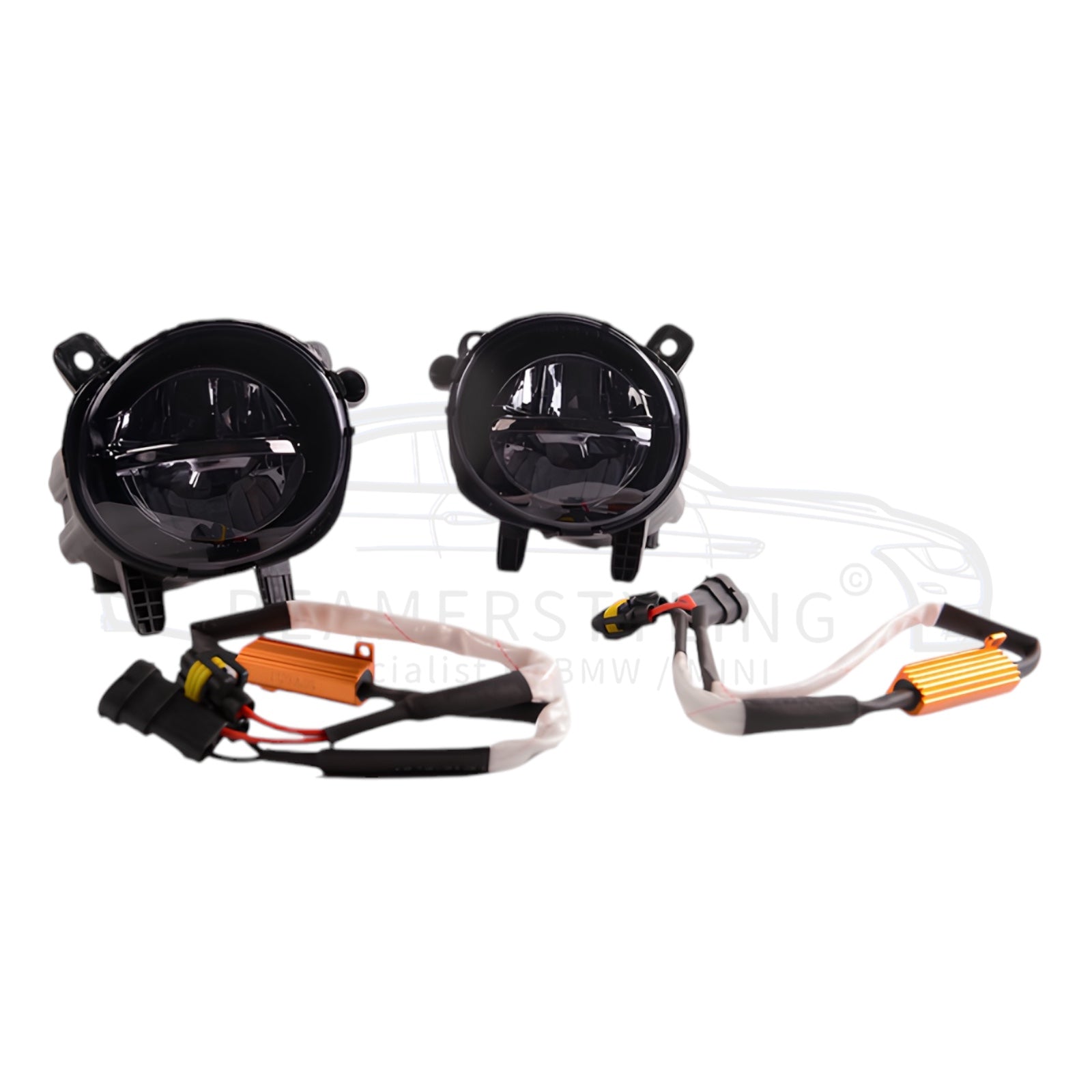 LED Mistlampen - BMW 1 Serie F20/F21 | 3 Serie F30/F31/F34 | 4 Serie F32/F33/F36 - Smoke