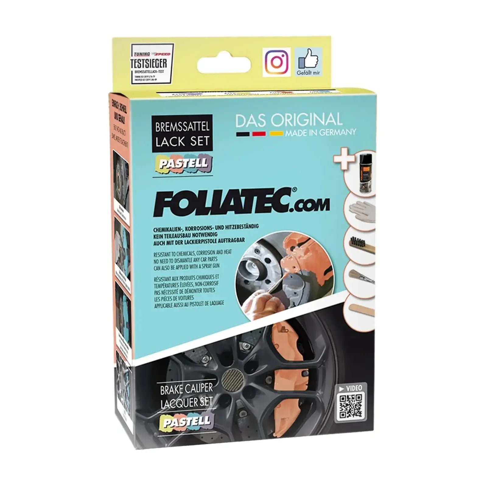 Foliatec® Remklauwverf - 3 Componenten Lak - Complete 7-Delige Kit | Pepper Mint