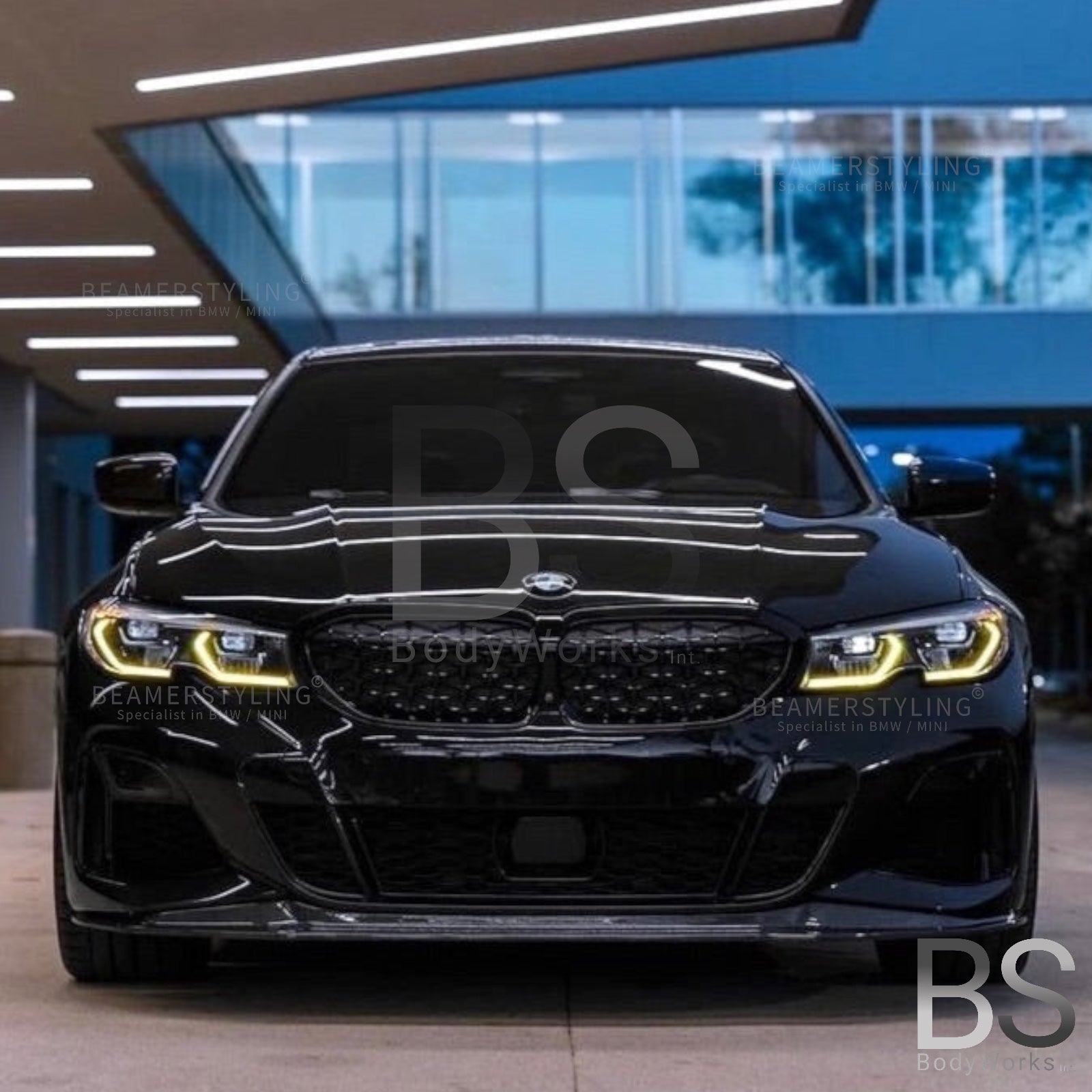 Drl Modules - BMW G20 / G21 - Yellow LED - Laser - CSL Style | 18-22