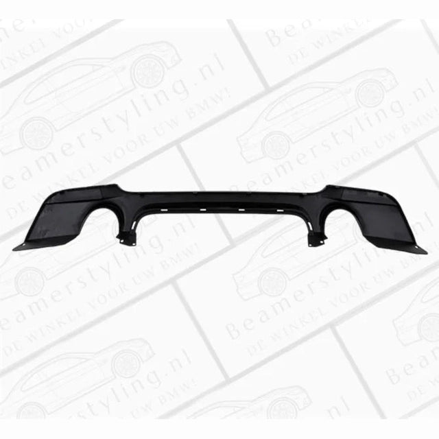 Diffuser - BMW E92 / E93 - M Performance Look - 335I / 335D - Carbon / Zwart