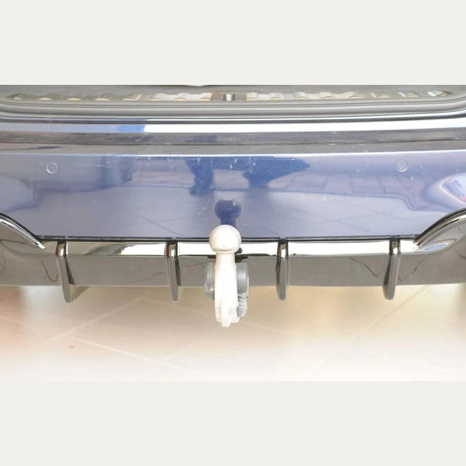 Diffuser - BMW G20 / G21 - Rieger Tuning - Met Trekhaak | 19-22 — Mat Zwart