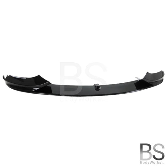 Front Lip - BMW F32 / F33 / F36 - M Performance Look - Hoogglans Zwart | 13-21