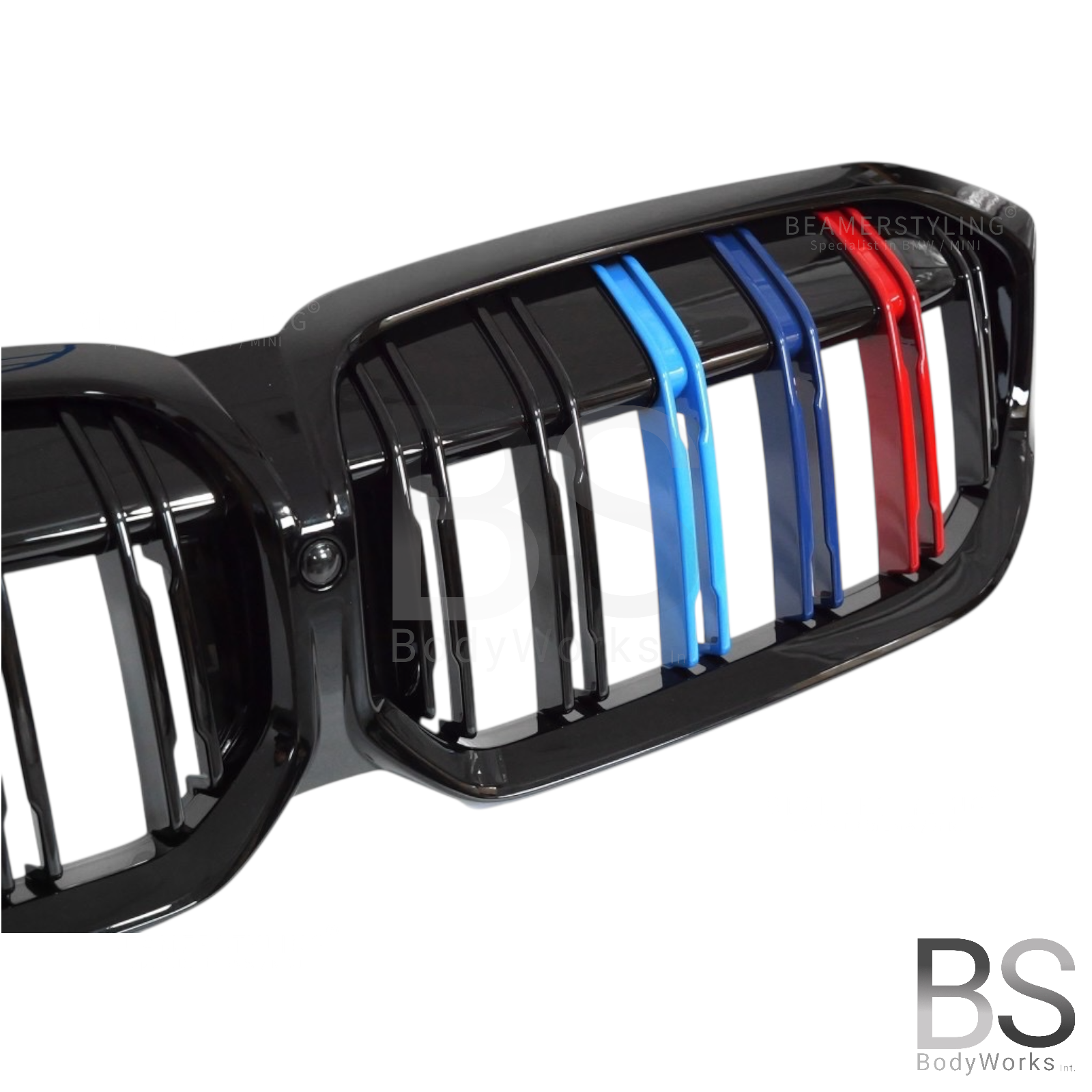 Nieren - BMW G20LCI / G21LCI - M Look - M Kleuren - Hoogglans Zwart | 2022+