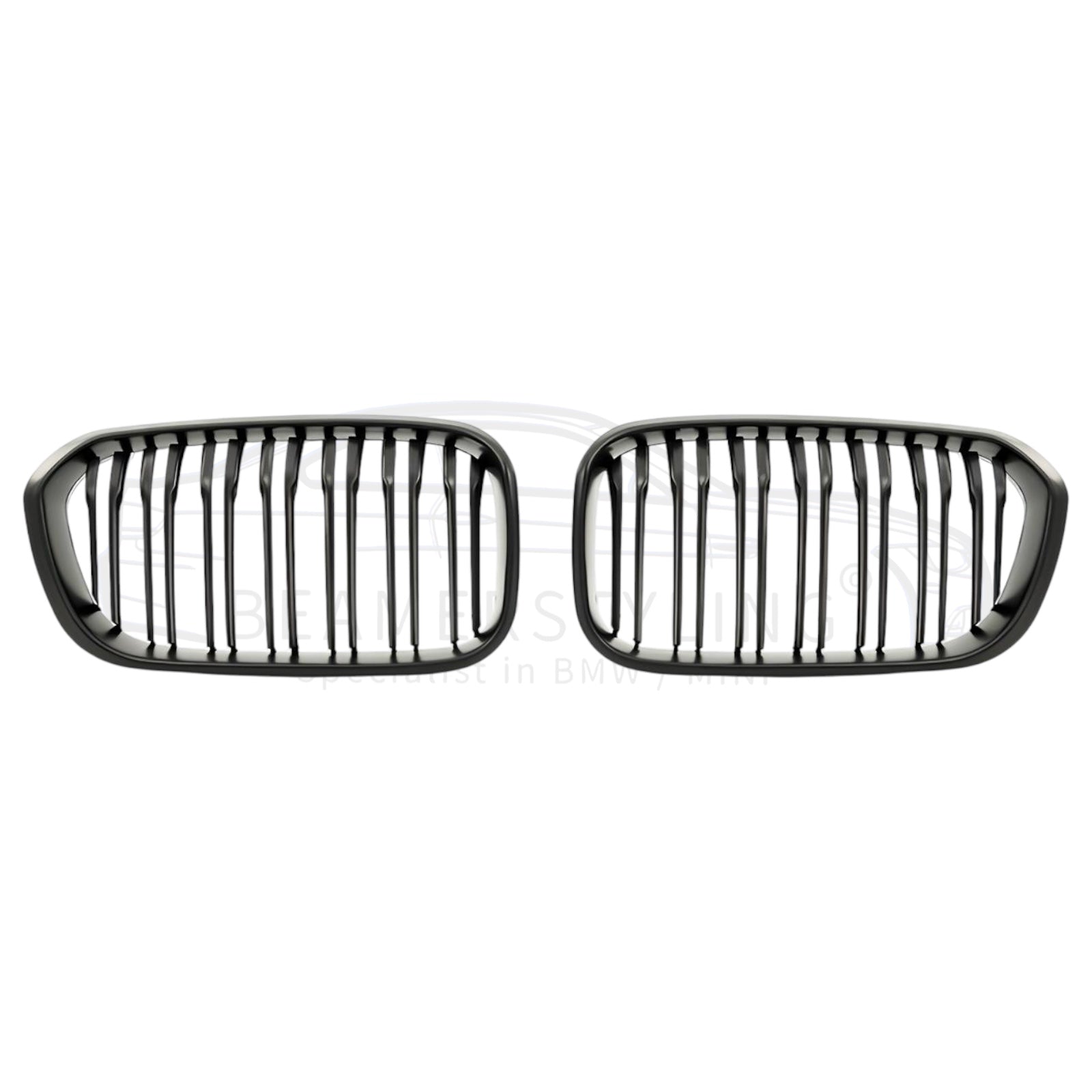 Nieren - BMW F20LCI / F21LCI - M Optiek - Mat Zwart | 2015-2019