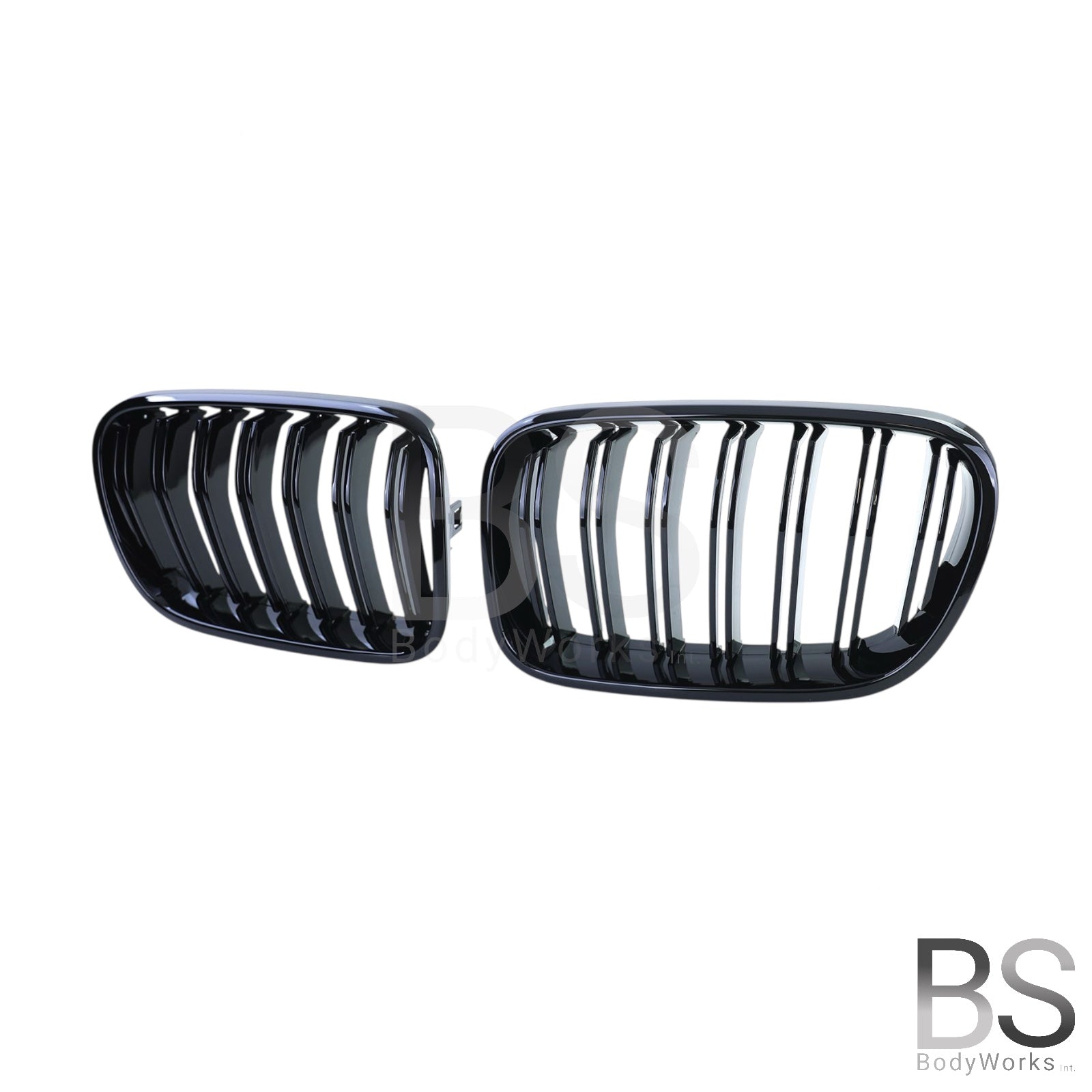Nieren - BMW X3 F25 - M Look - Hoogglans Zwart | 2010-2014