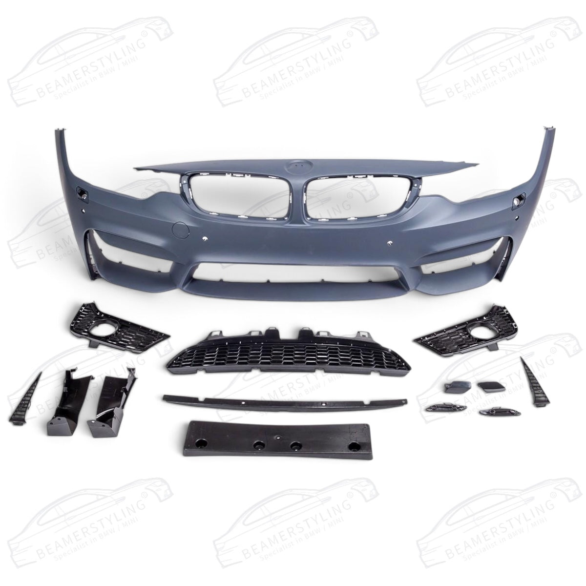 Voorbumper - BMW F32 / F33 / F36 - M4 look - Met PDC & SRA | 2013-2021