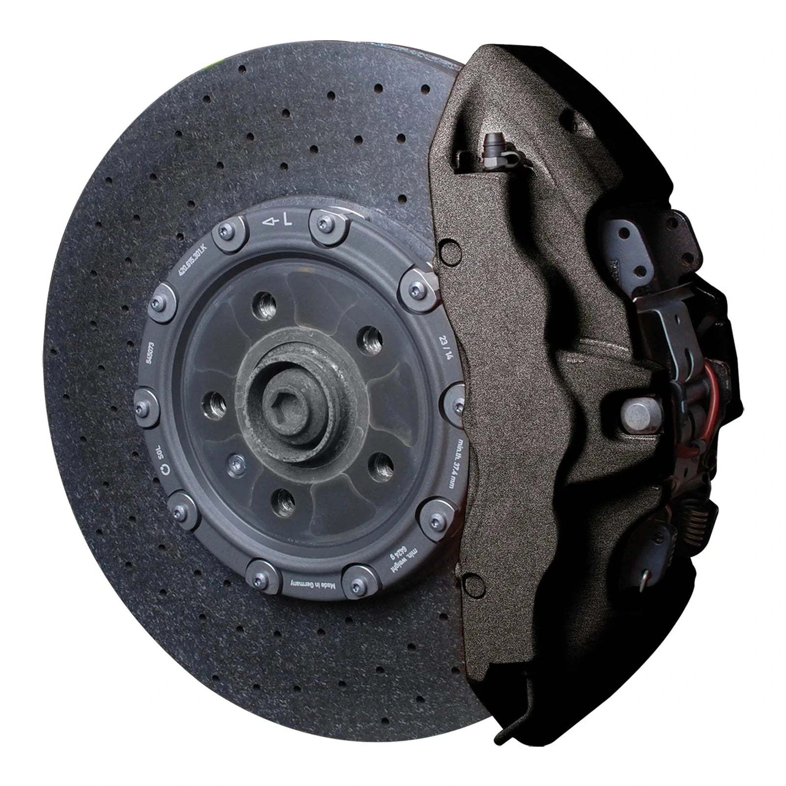 Foliatec® Remklauwverf - 3 Componenten Lak - Complete 7-Delige Kit | Carbon Metallic