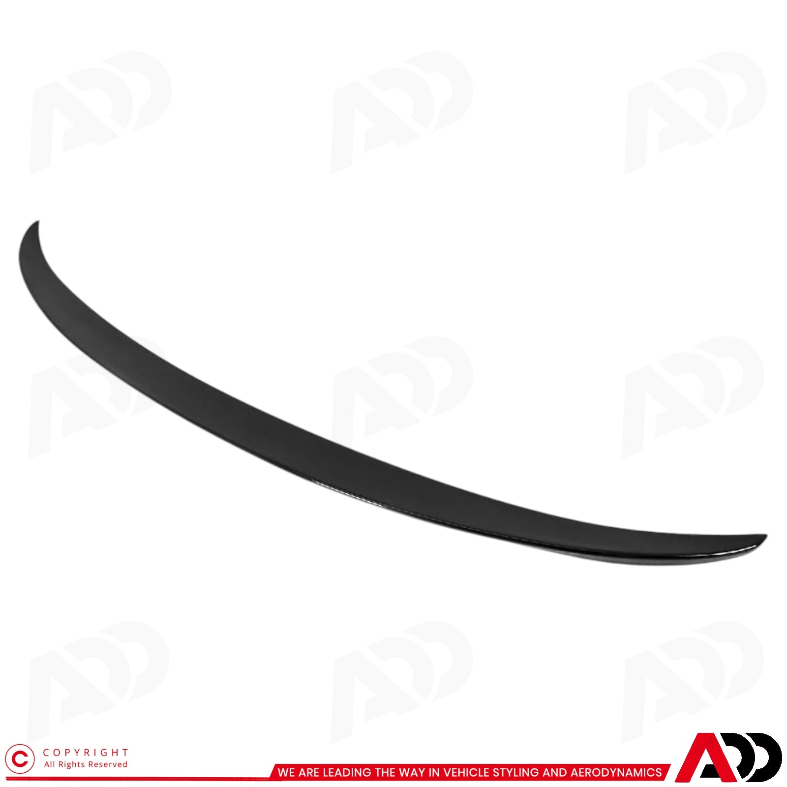 Spoiler - BMW F10 Sedan  - M Performance style - Hoogglans zwart | 10-17