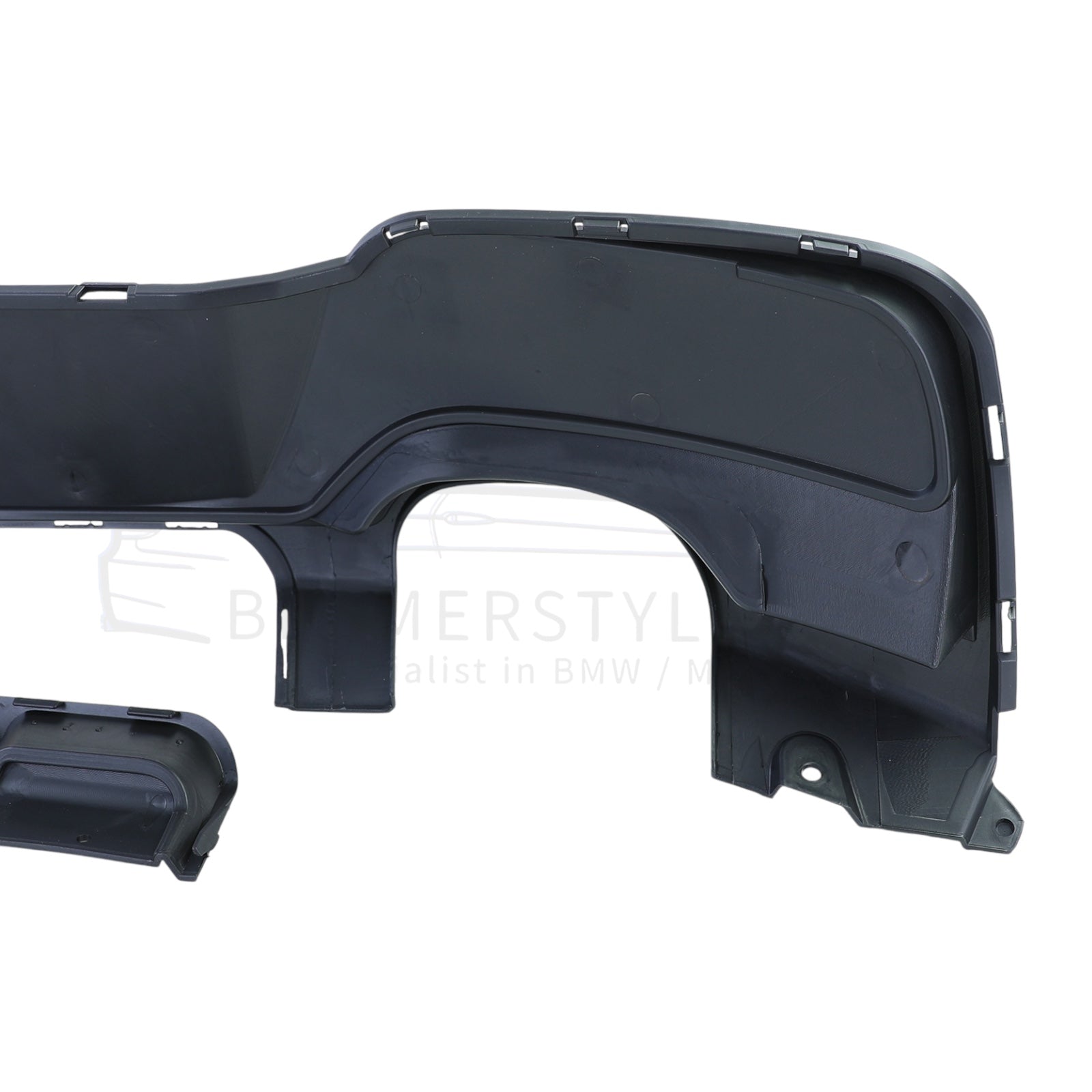 Diffuser - BMW 1 Serie F20 / F21 - Performance Look - Mat Zwart | 11-15