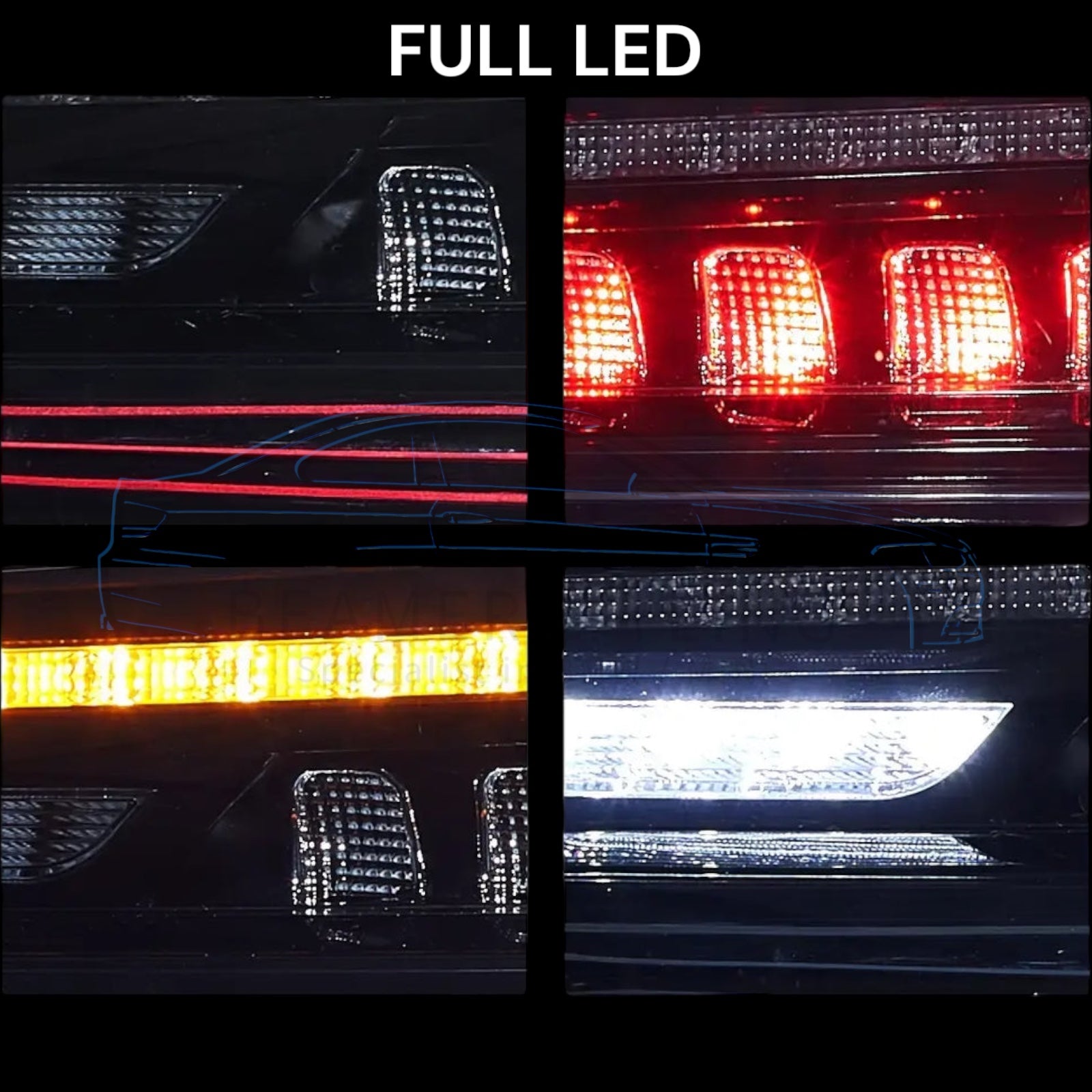 Laser Achterlichten - BMW G20 Sedan - Smoke | 2019-2025