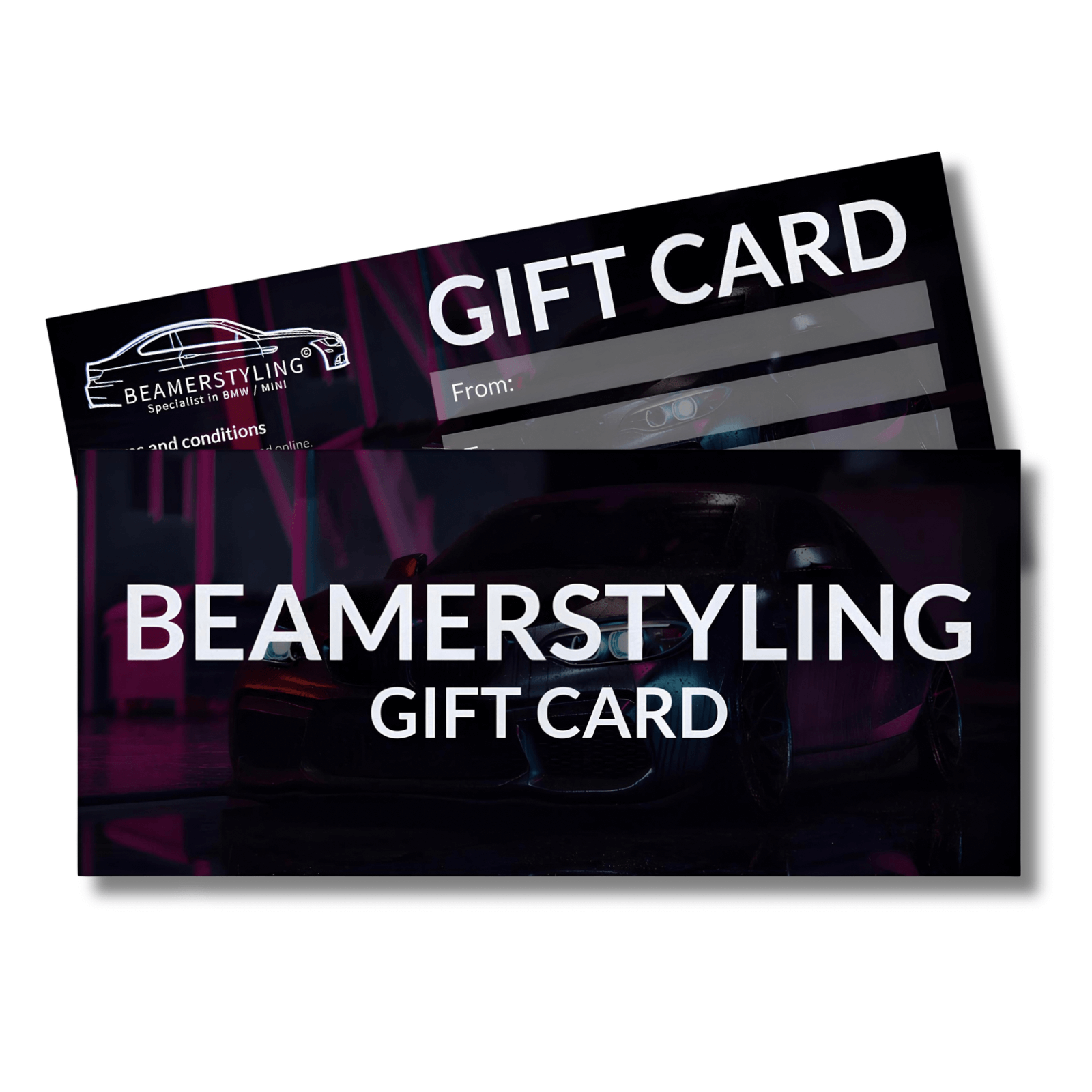 Fysieke Cadeaubon - €50 Winkeltegoed | Beamerstyling